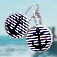 Námořnické visací náušnice 