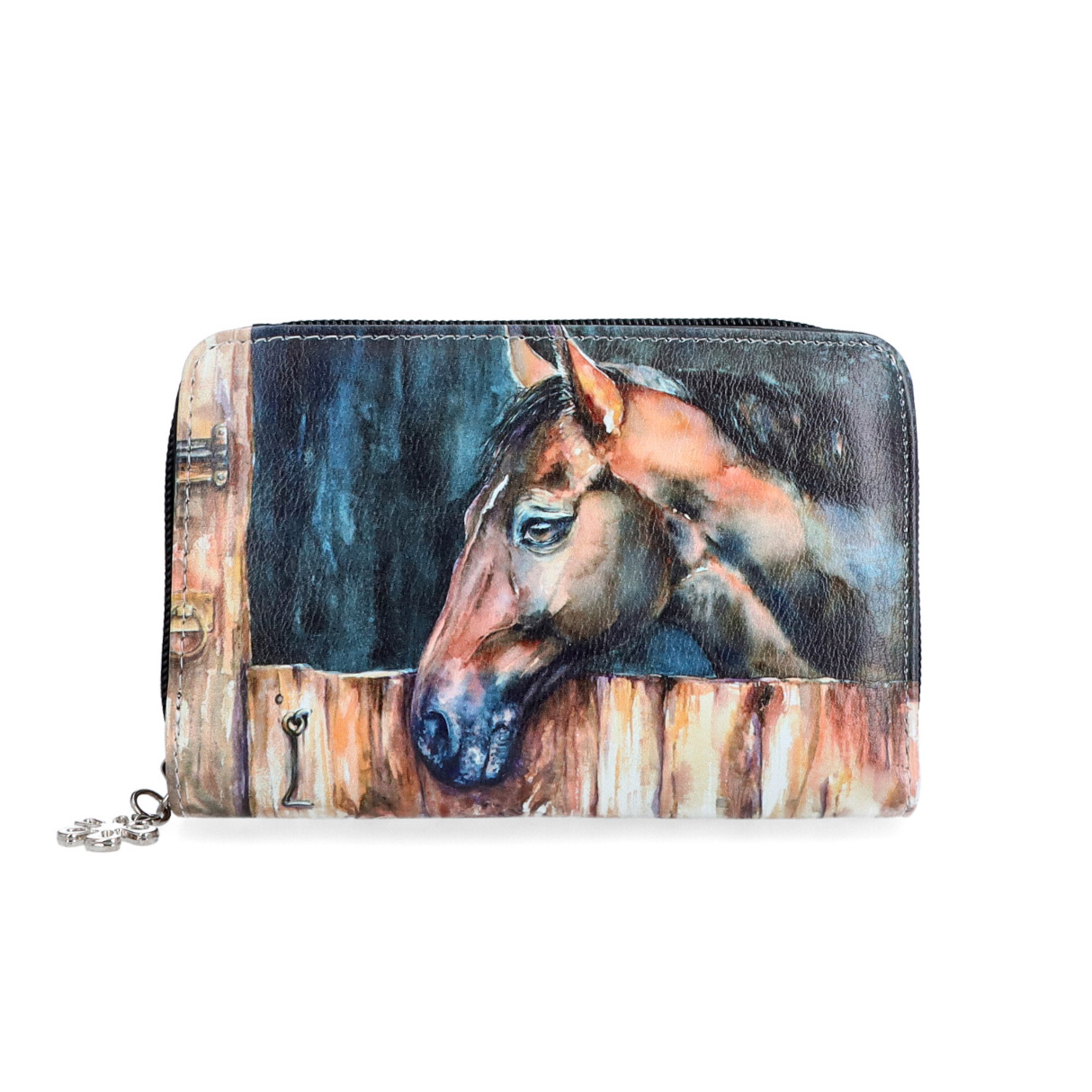 Stylová peněženka s barevným potiskem